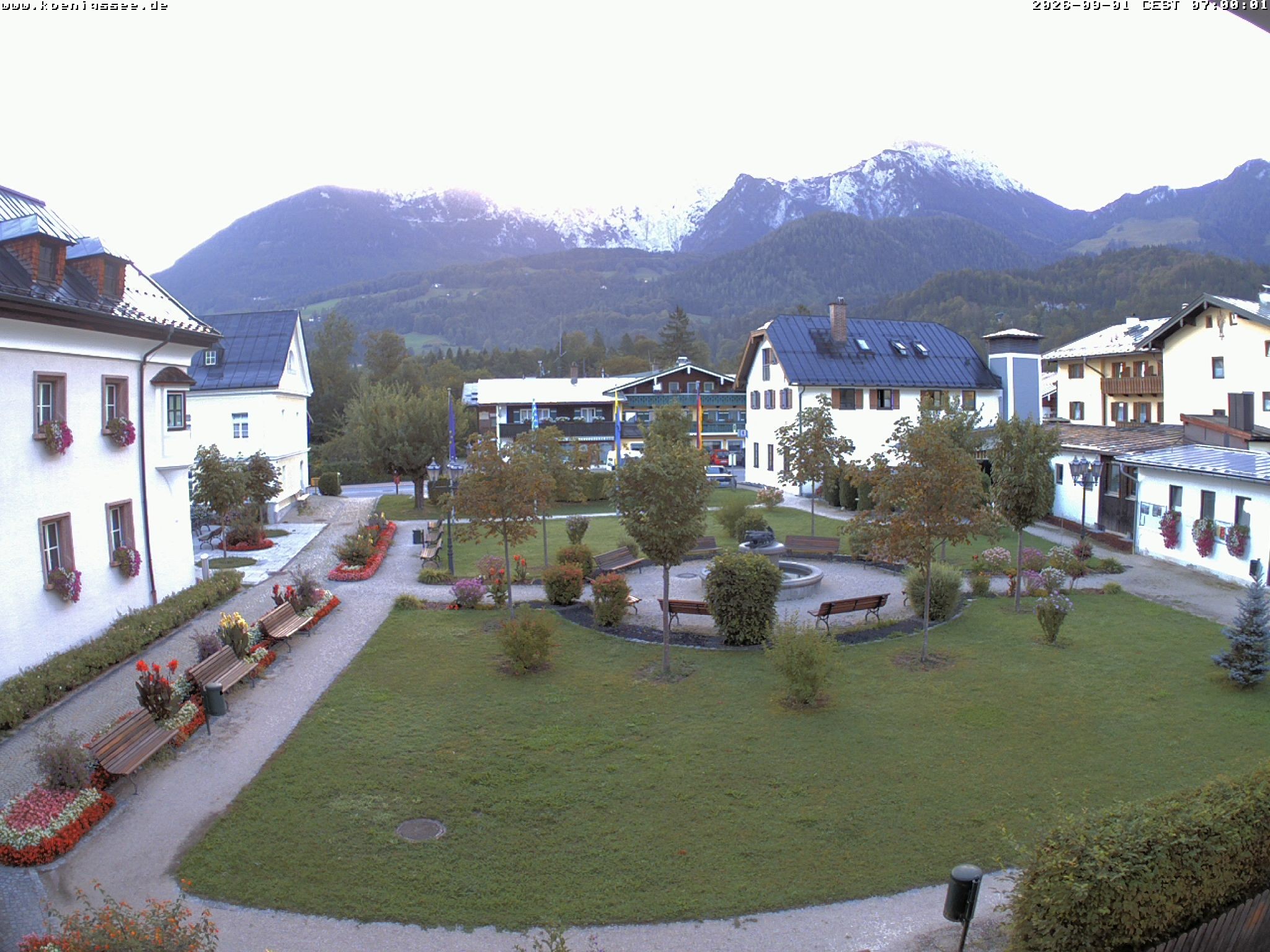 Archived image Webcam Koenigssee: Tourist Information