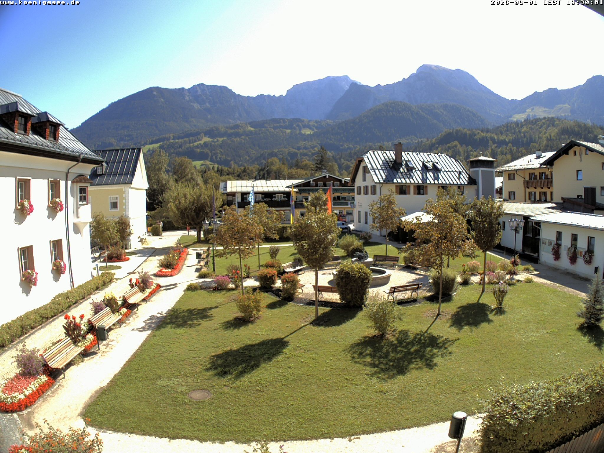 Archived image Webcam Koenigssee: Tourist Information