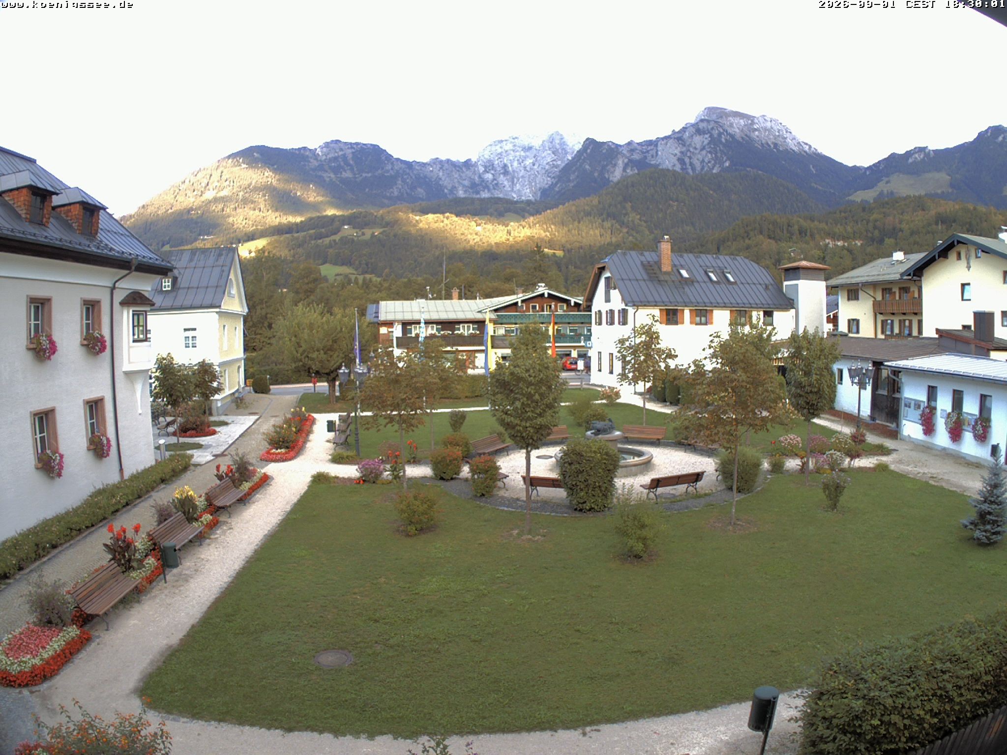 Archived image Webcam Koenigssee: Tourist Information