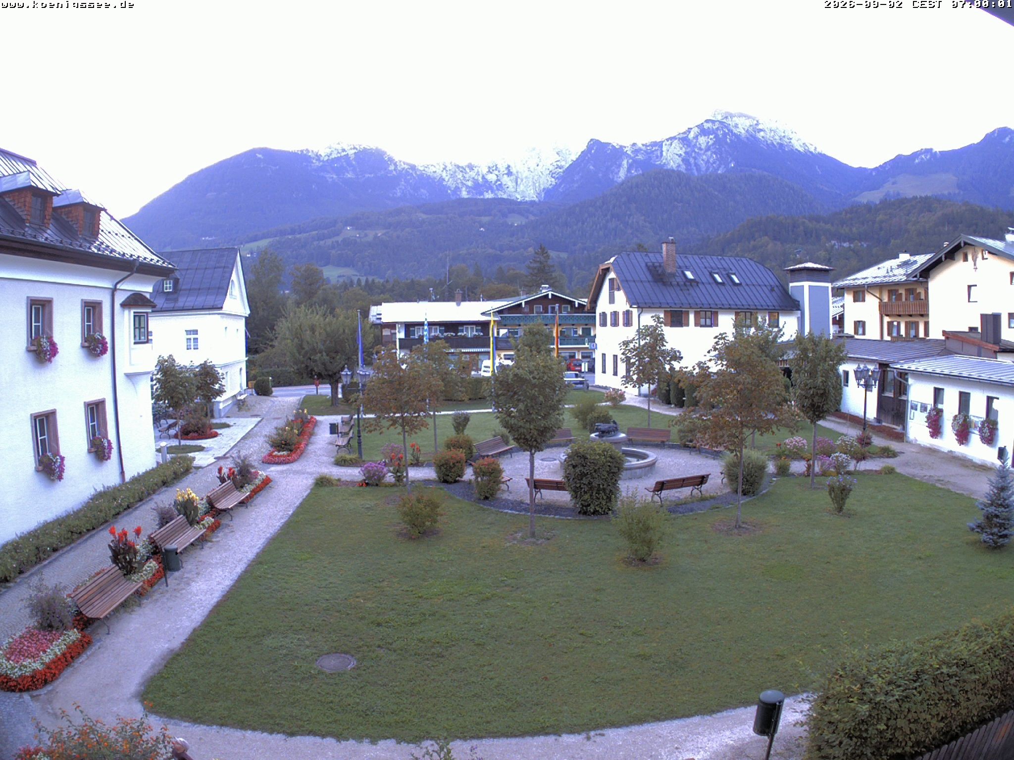 Archived image Webcam Koenigssee: Tourist Information