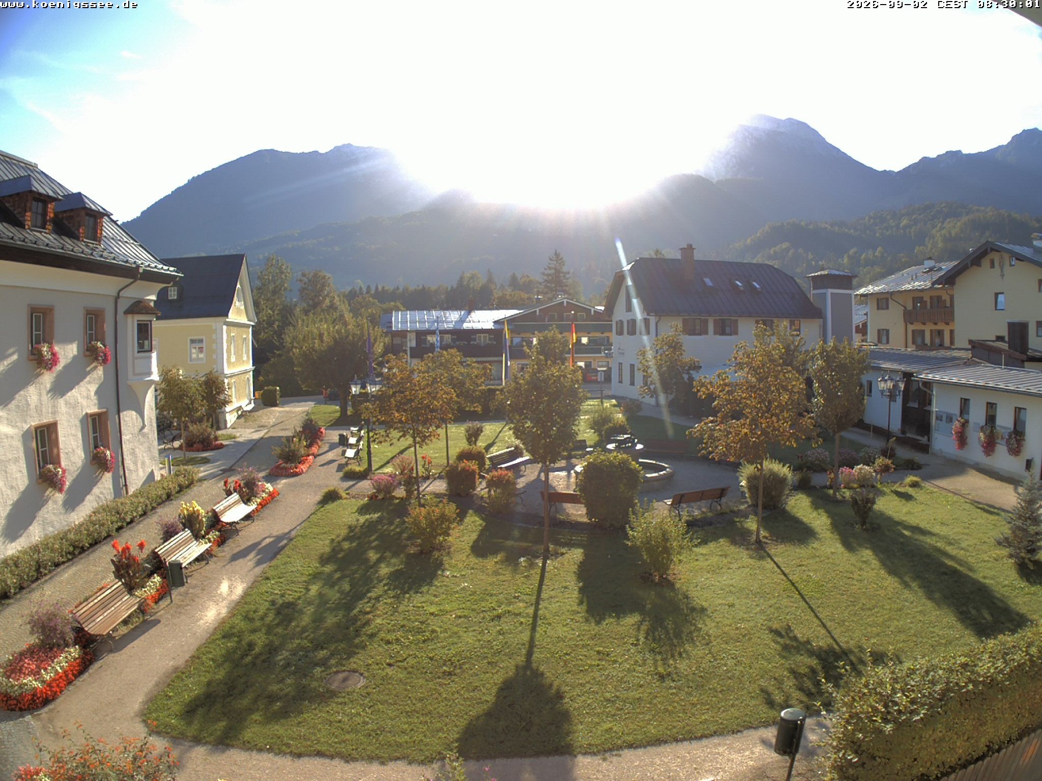 Archived image Webcam Koenigssee: Tourist Information