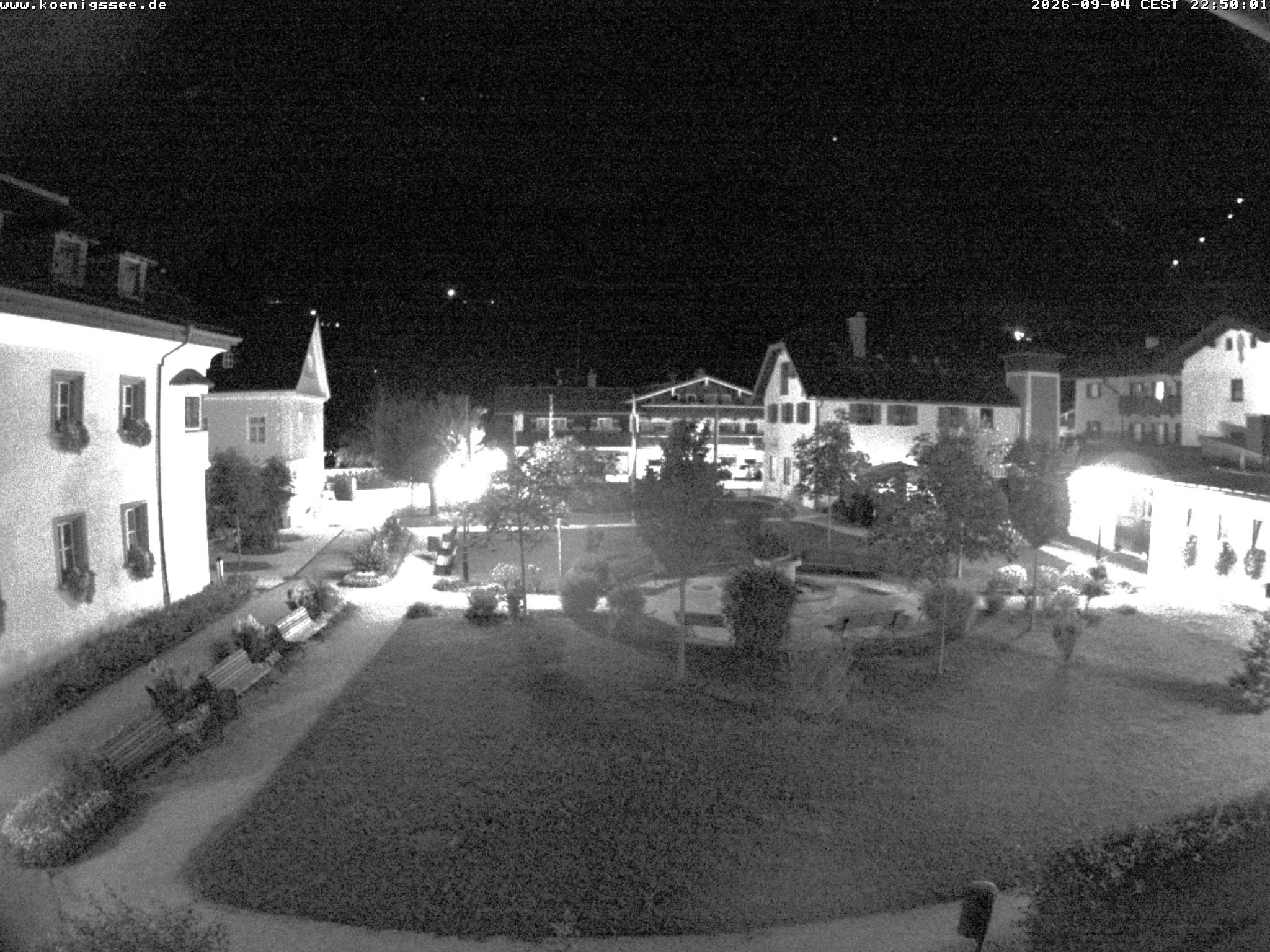Archiv Foto Webcam Haus des Gastes - Königssee