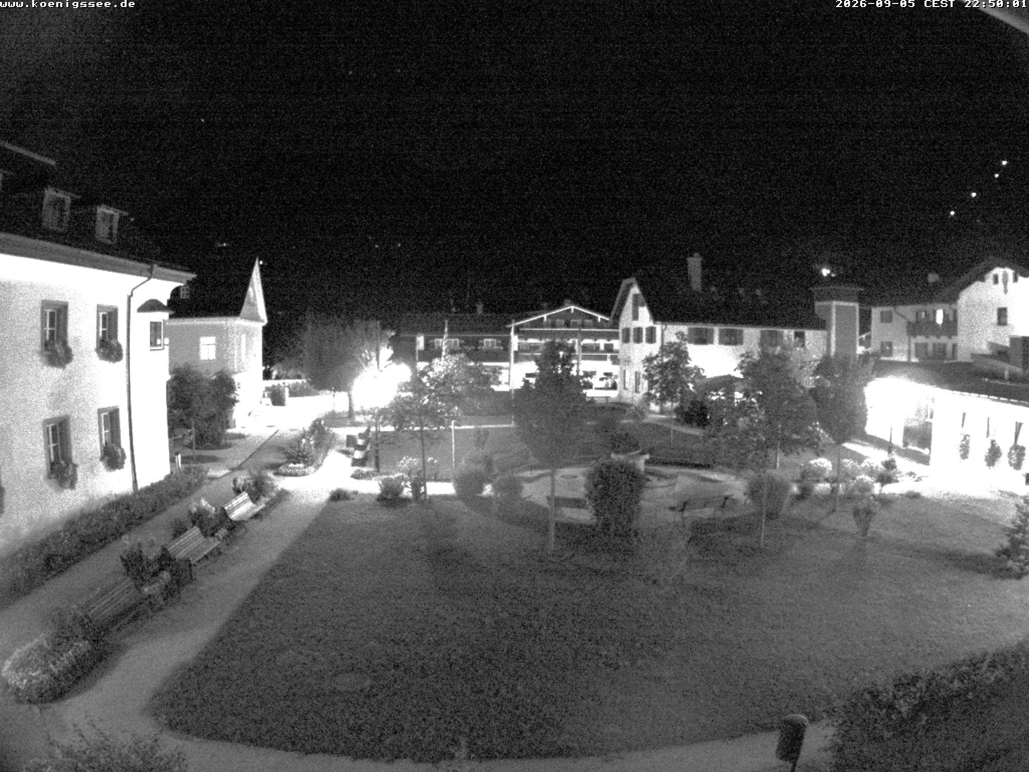 Archiv Foto Webcam Haus des Gastes - Königssee