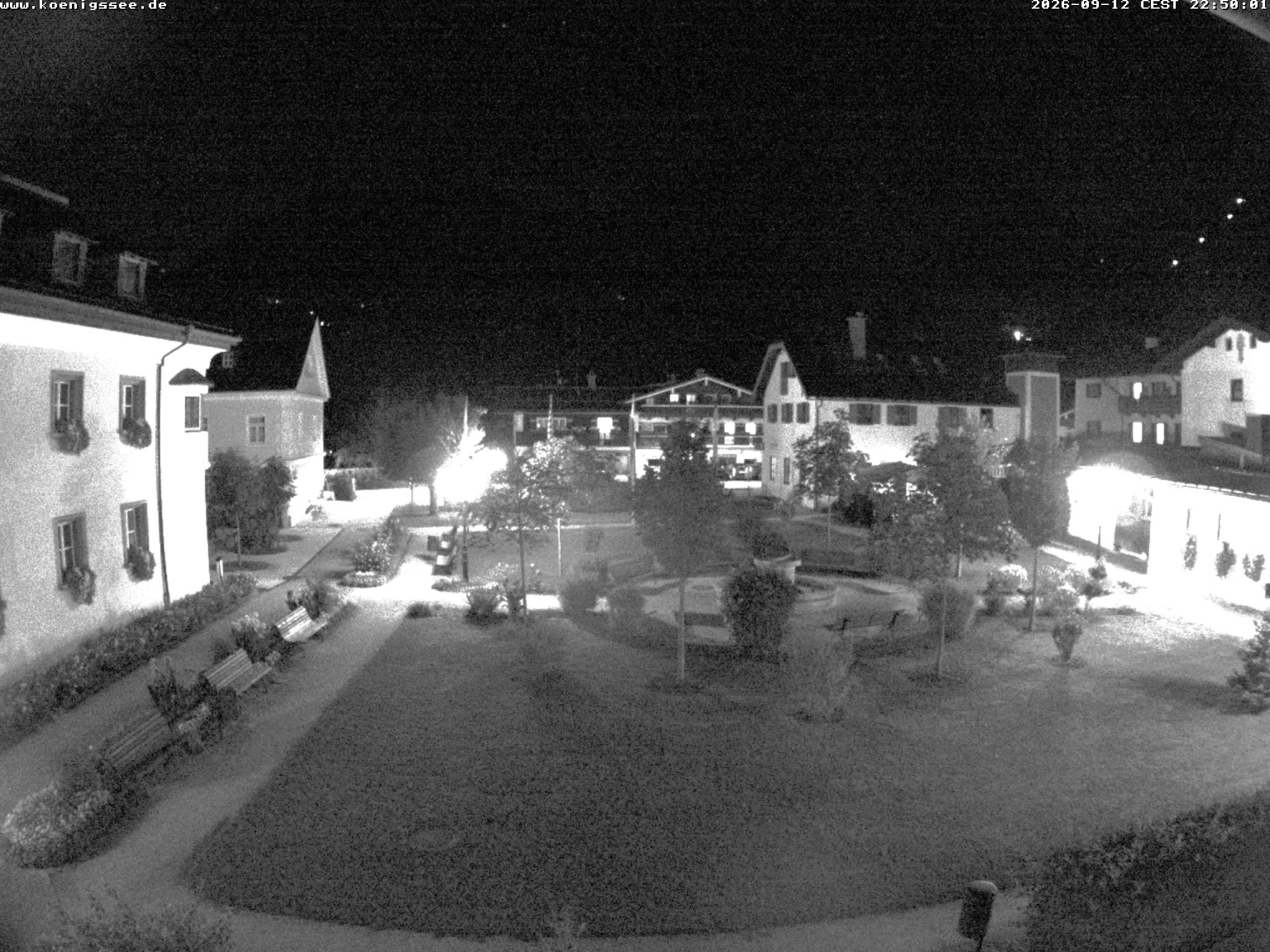 Archiv Foto Webcam Haus des Gastes - Königssee