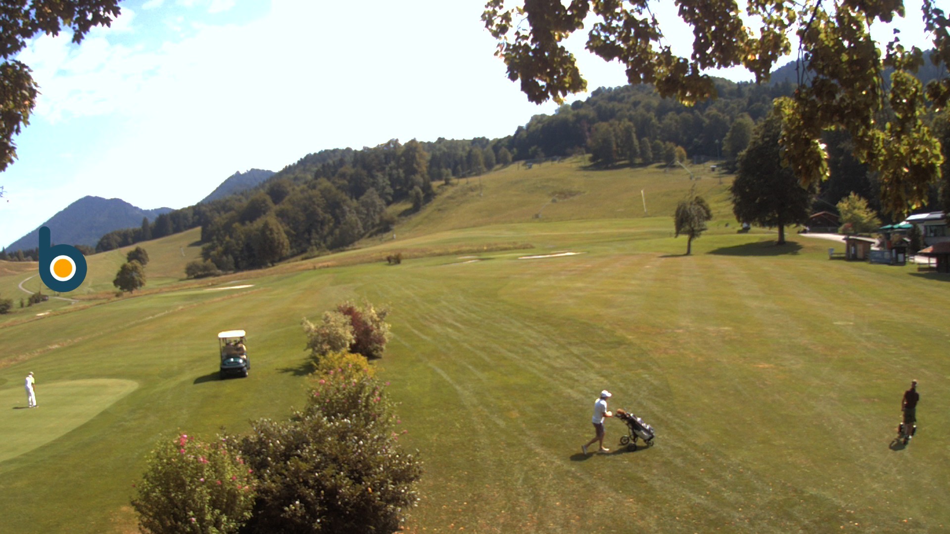 Archiv Foto Webcam Obersalzberg: Golfplatz