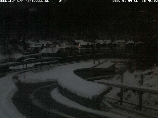 Archiv Foto Webcam Bobbahn mit Blickrichtung Königssee