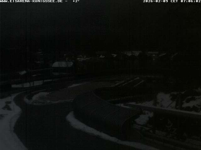 Archiv Foto Webcam Bobbahn mit Blickrichtung Königssee