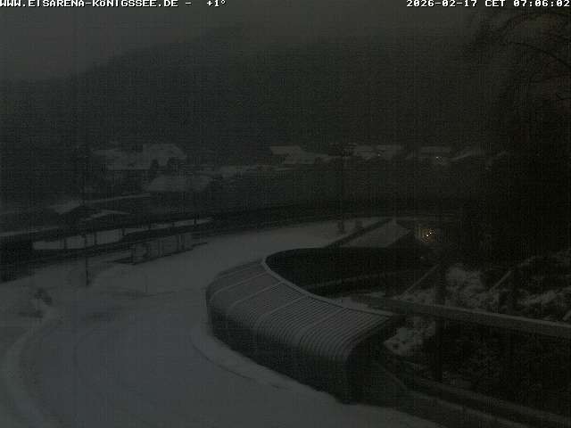 Archiv Foto Webcam Bobbahn mit Blickrichtung Königssee