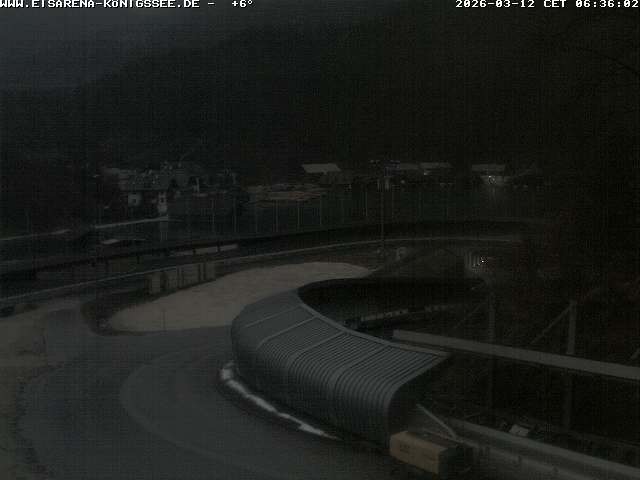 Archiv Foto Webcam Bobbahn mit Blickrichtung Königssee