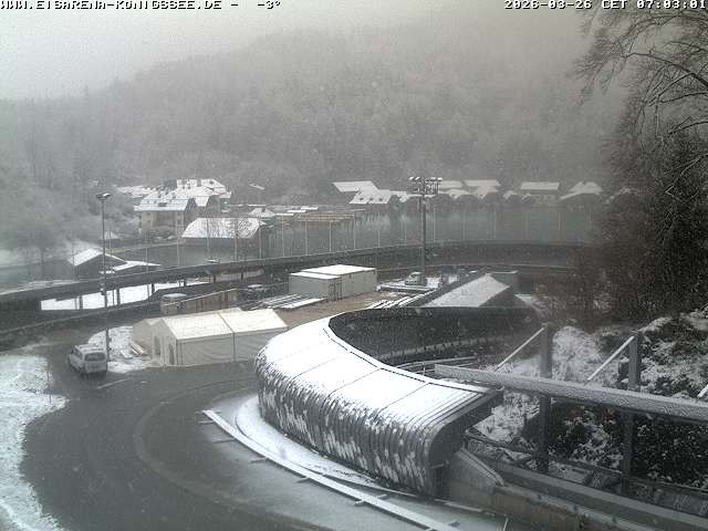 Archiv Foto Webcam Bobbahn mit Blickrichtung Königssee
