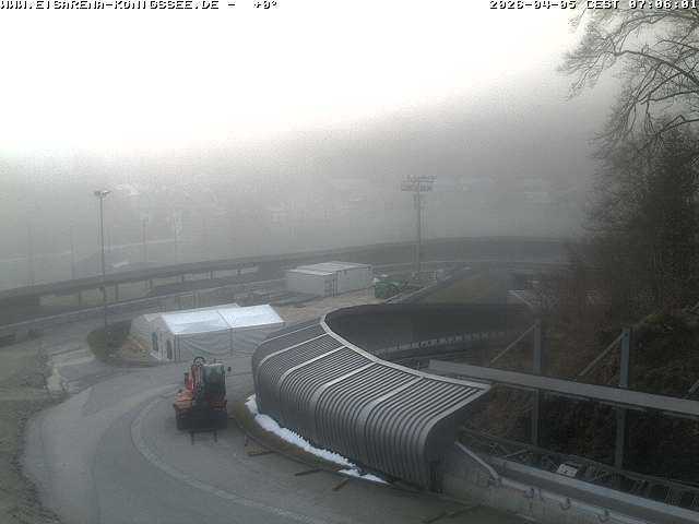 Archiv Foto Webcam Bobbahn mit Blickrichtung Königssee