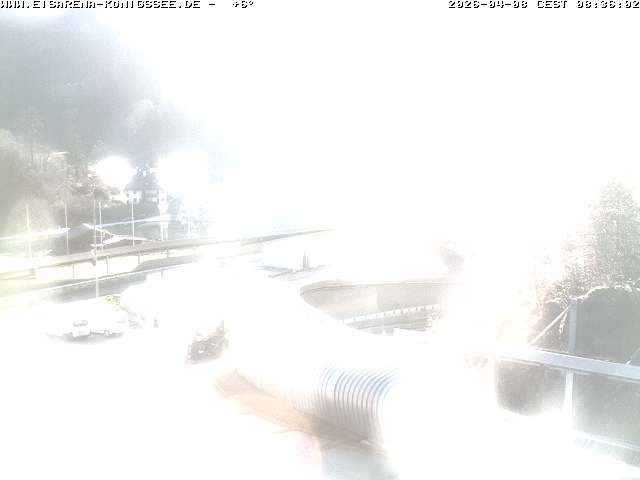 Archiv Foto Webcam Bobbahn mit Blickrichtung Königssee