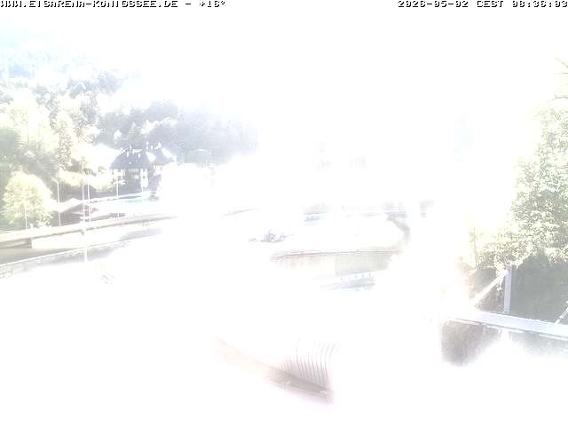 Archiv Foto Webcam Bobbahn mit Blickrichtung Königssee