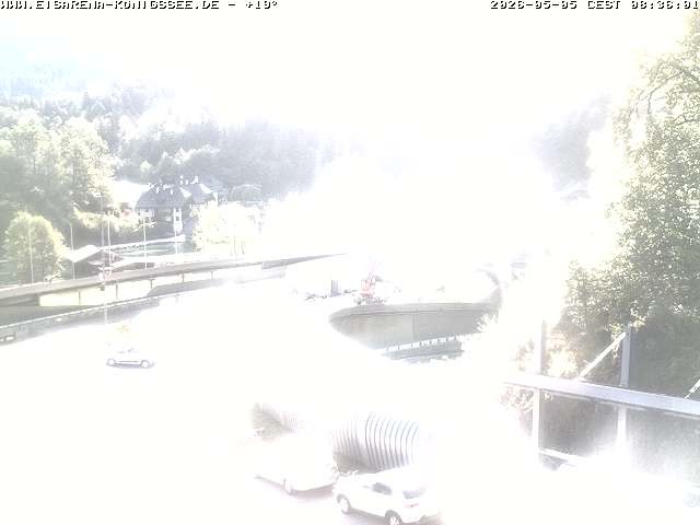 Archiv Foto Webcam Bobbahn mit Blickrichtung Königssee