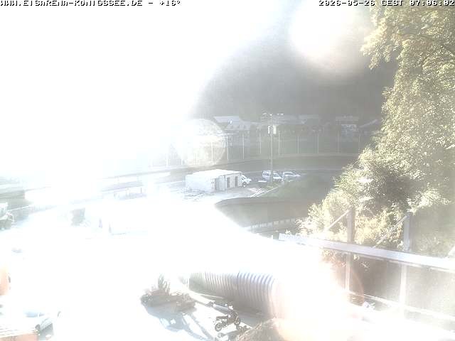 Archiv Foto Webcam Bobbahn mit Blickrichtung Königssee