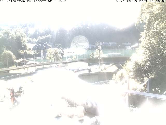 Archiv Foto Webcam Bobbahn mit Blickrichtung Königssee