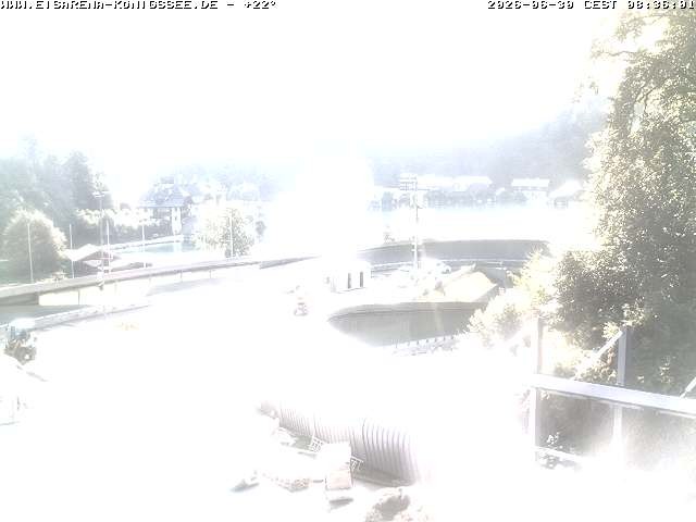Archived image Webcam Bobsled run Koenigssee