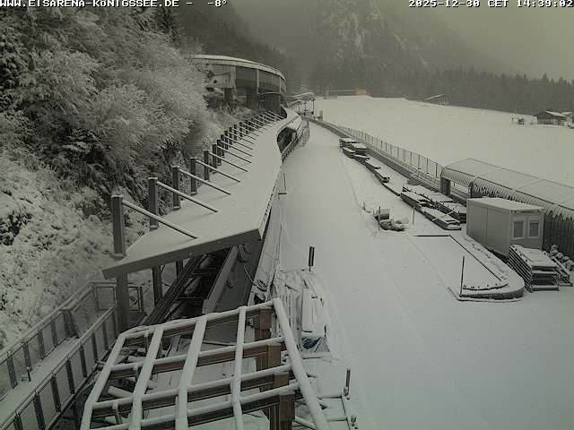 Archiv Foto Webcam Westblick Bobbahn Königssee