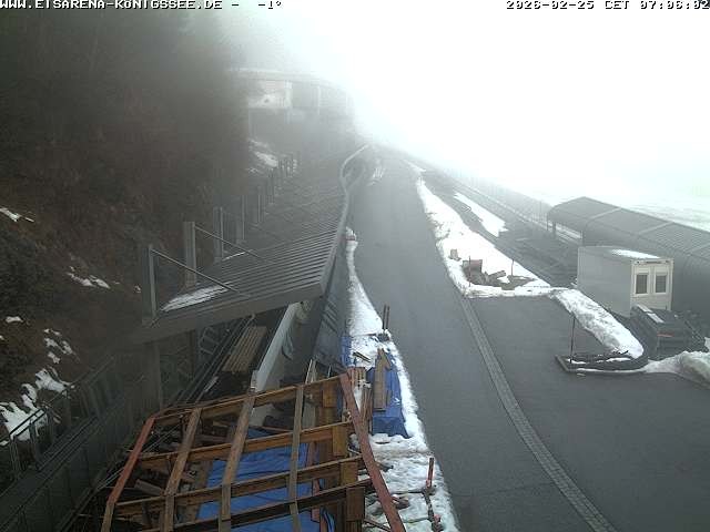 Archived image Webcam West view bob run Koenigsee