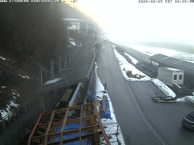 Archived image Webcam West view bob run Koenigsee