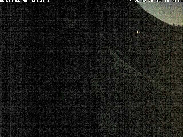 Archived image Webcam West view bob run Koenigsee