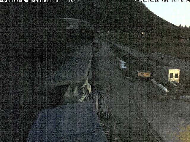 Archiv Foto Webcam Westblick Bobbahn Königssee