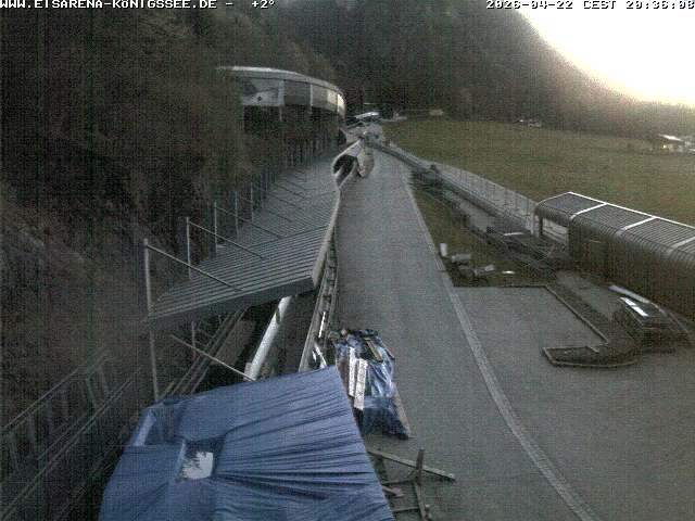 Archived image Webcam West view bob run Koenigsee