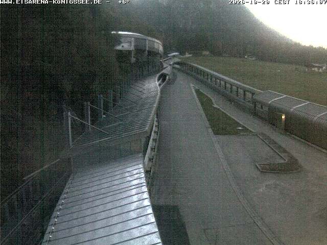 Archived image Webcam West view bob run Koenigsee