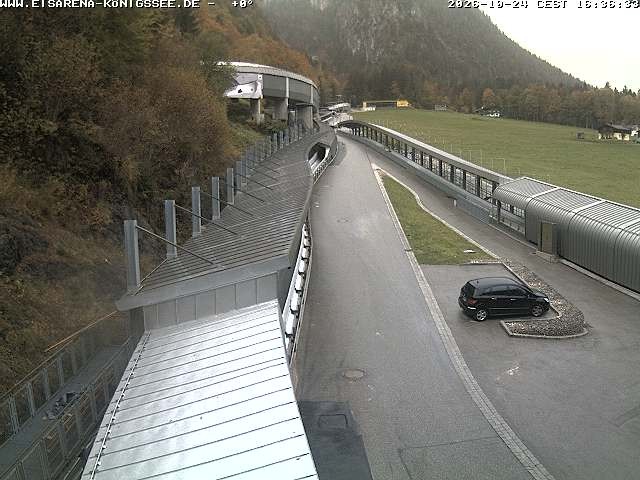 Archived image Webcam West view bob run Koenigsee