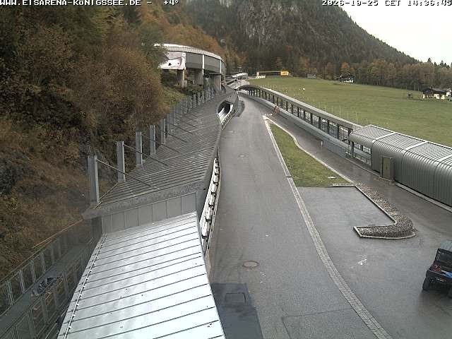 Archived image Webcam West view bob run Koenigsee
