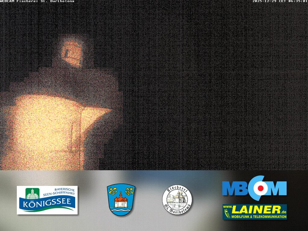 Archiv Foto Webcam St. Bartholomä, Königssee