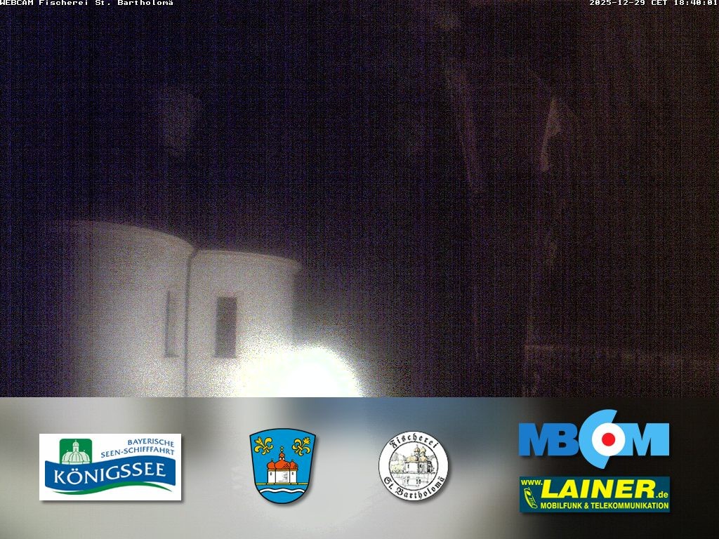 Archiv Foto Webcam St. Bartholomä, Königssee