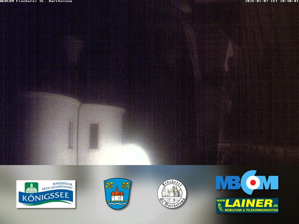Archiv Foto Webcam St. Bartholomä, Königssee
