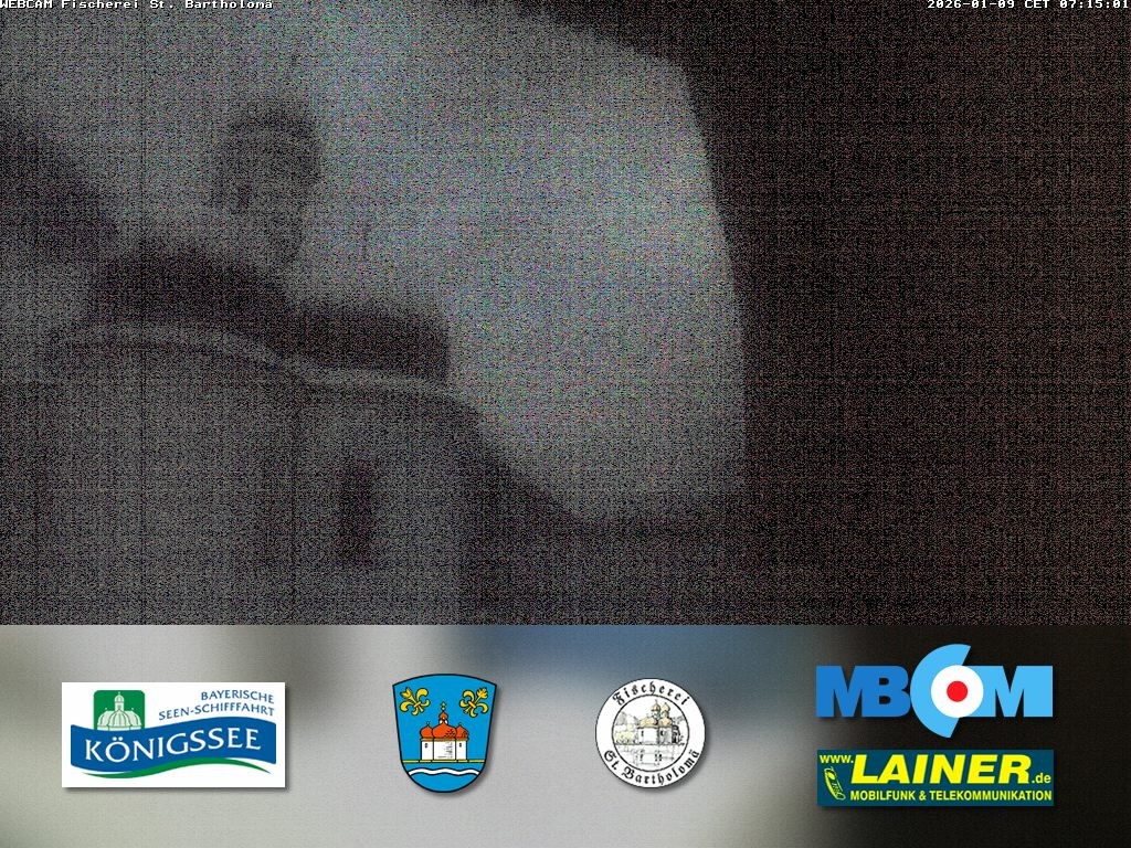 Archived image Webcam Koenigssee: St. Bartholomae