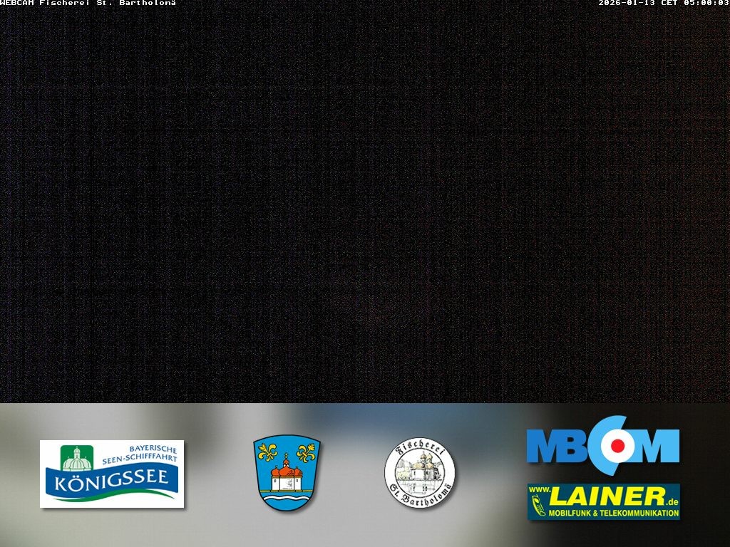 Archived image Webcam Koenigssee: St. Bartholomae