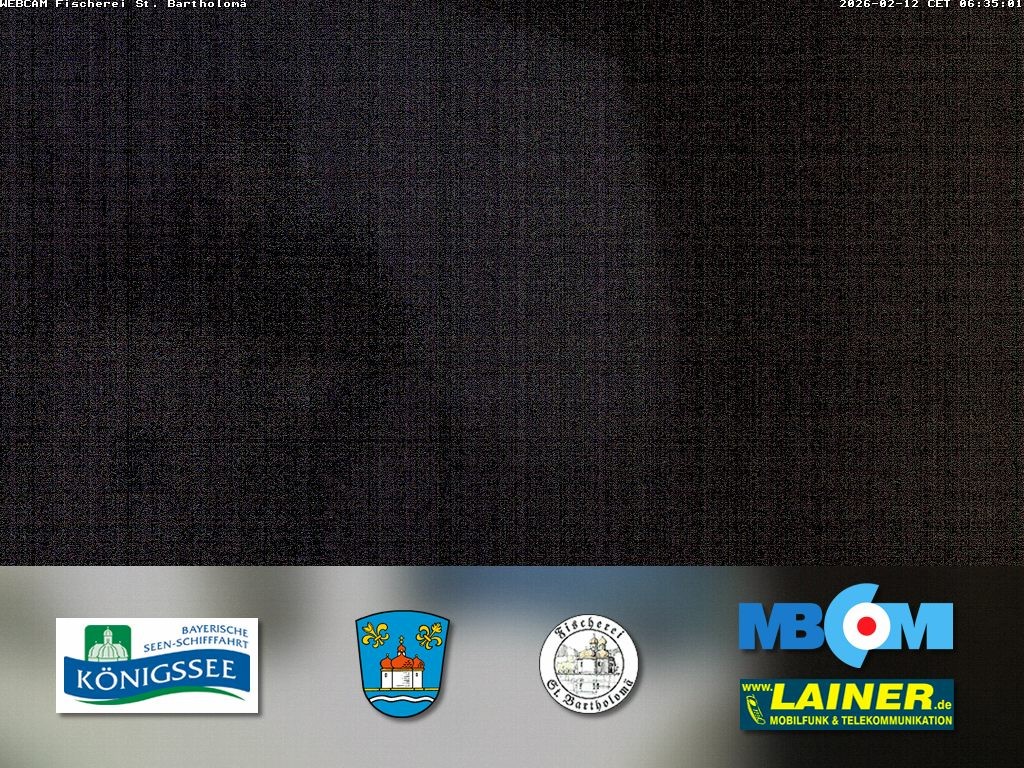 Archiv Foto Webcam St. Bartholomä, Königssee