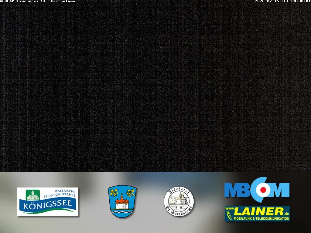 Archiv Foto Webcam St. Bartholomä, Königssee