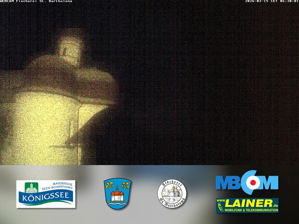 Archiv Foto Webcam St. Bartholomä, Königssee