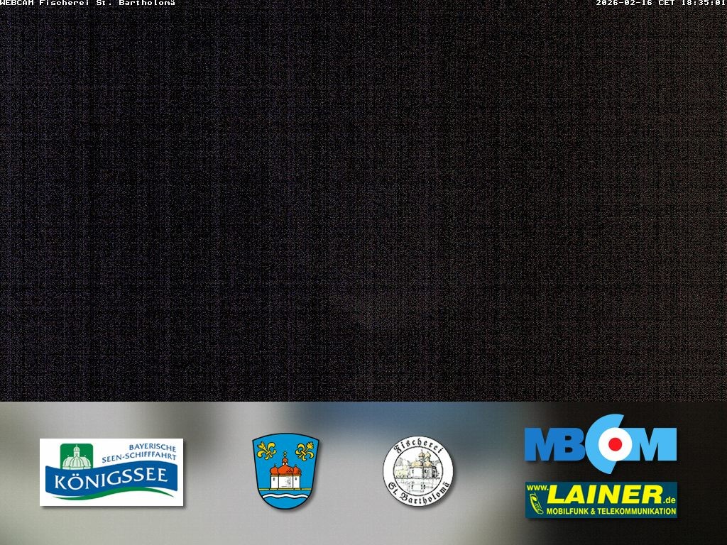 Archived image Webcam Koenigssee: St. Bartholomae