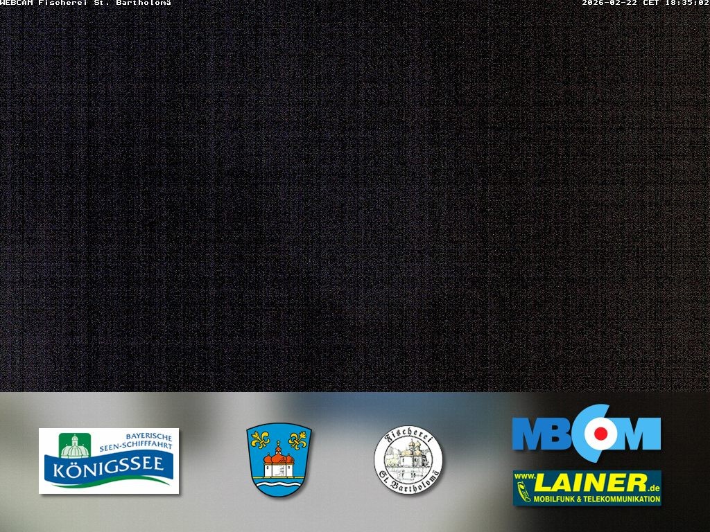 Archived image Webcam Koenigssee: St. Bartholomae