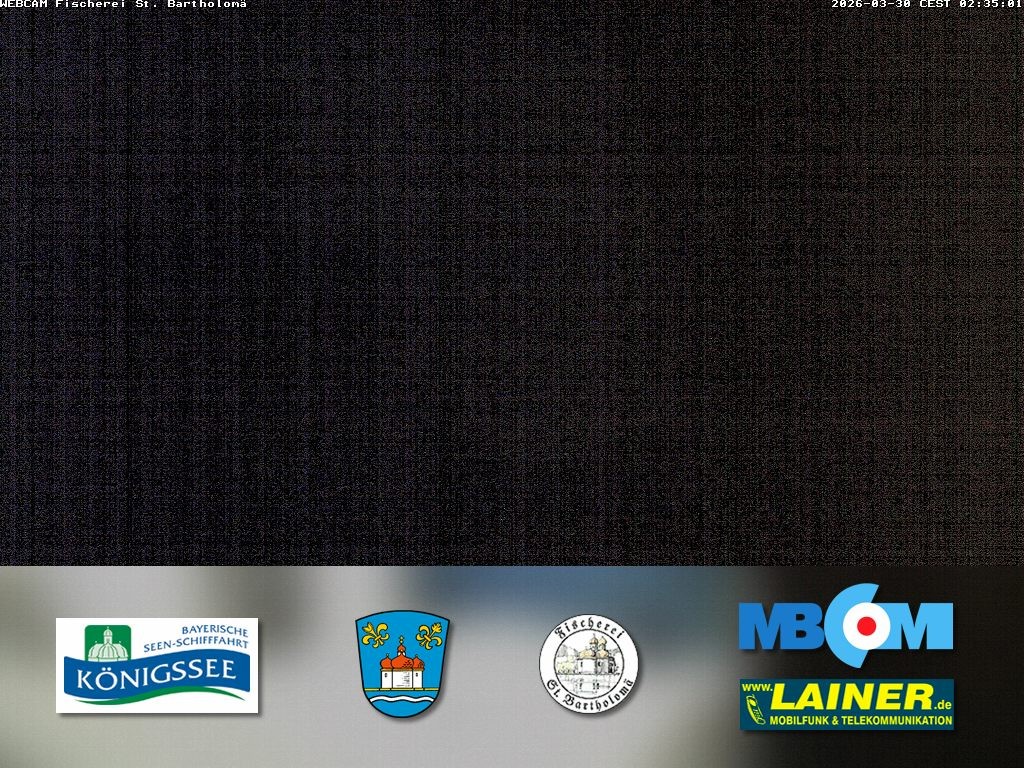 Archiv Foto Webcam St. Bartholomä, Königssee