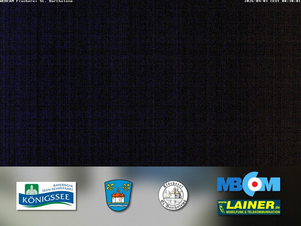 Archived image Webcam Koenigssee: St. Bartholomae