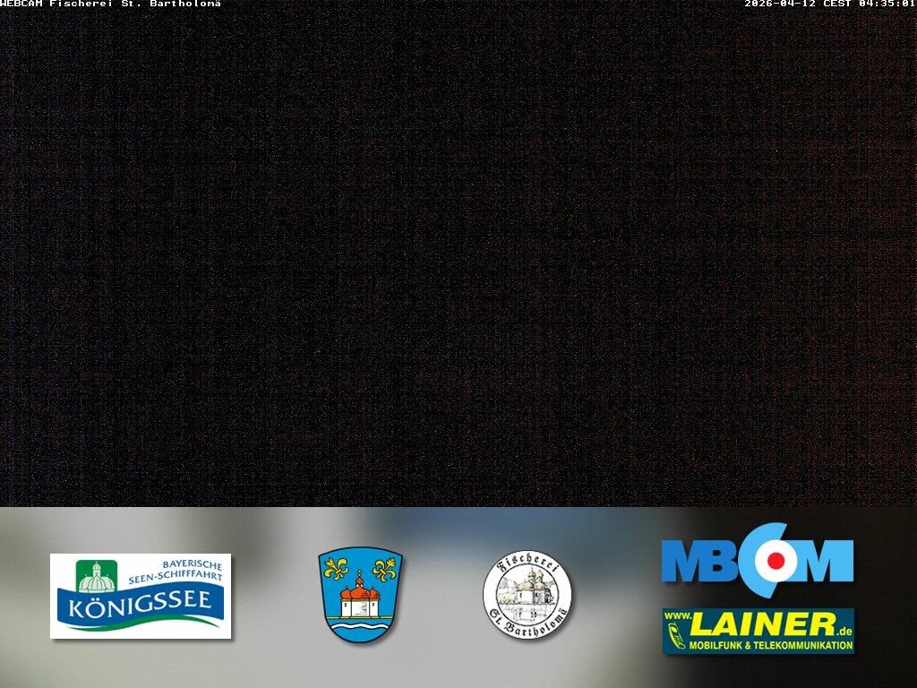 Archived image Webcam Koenigssee: St. Bartholomae