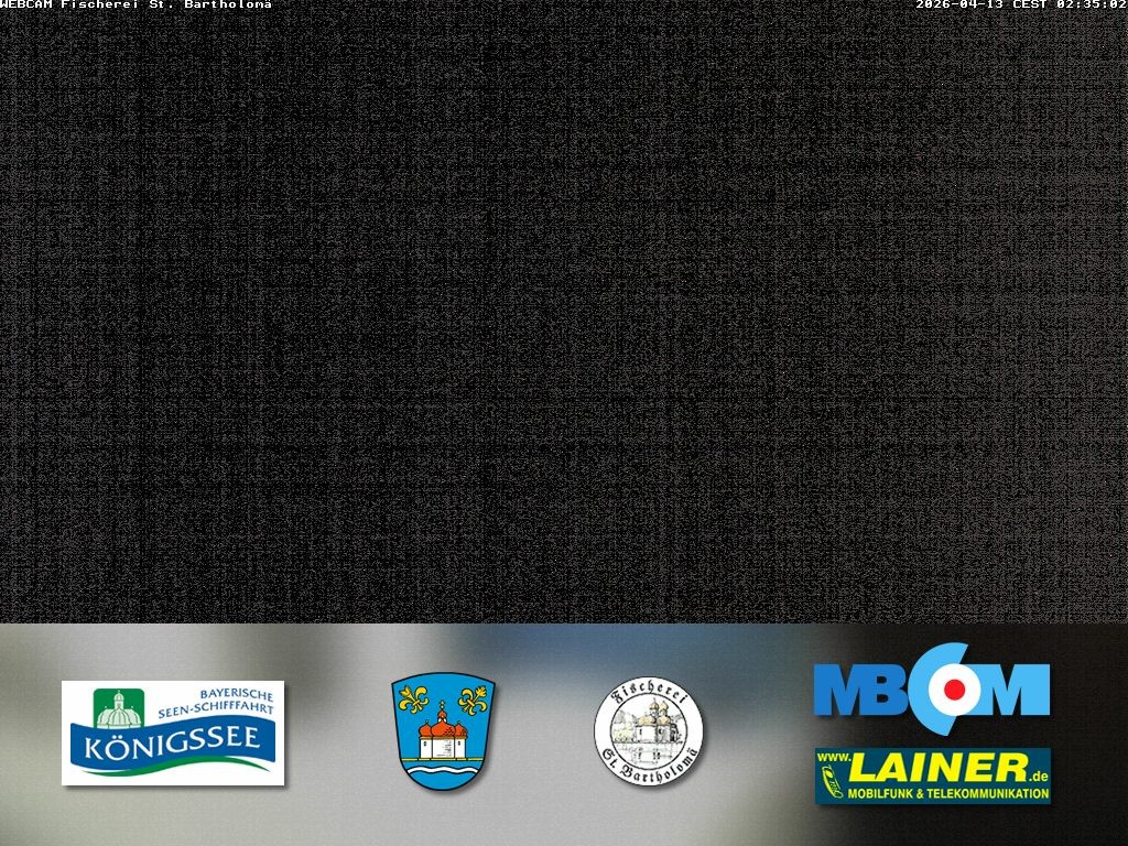 Archived image Webcam Koenigssee: St. Bartholomae