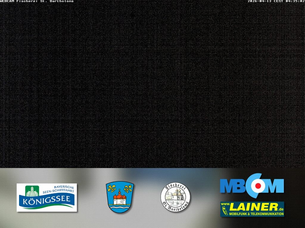 Archived image Webcam Koenigssee: St. Bartholomae