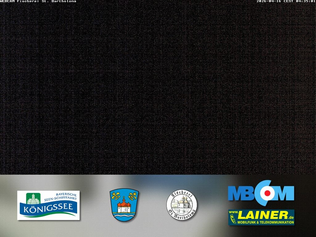 Archiv Foto Webcam St. Bartholomä, Königssee