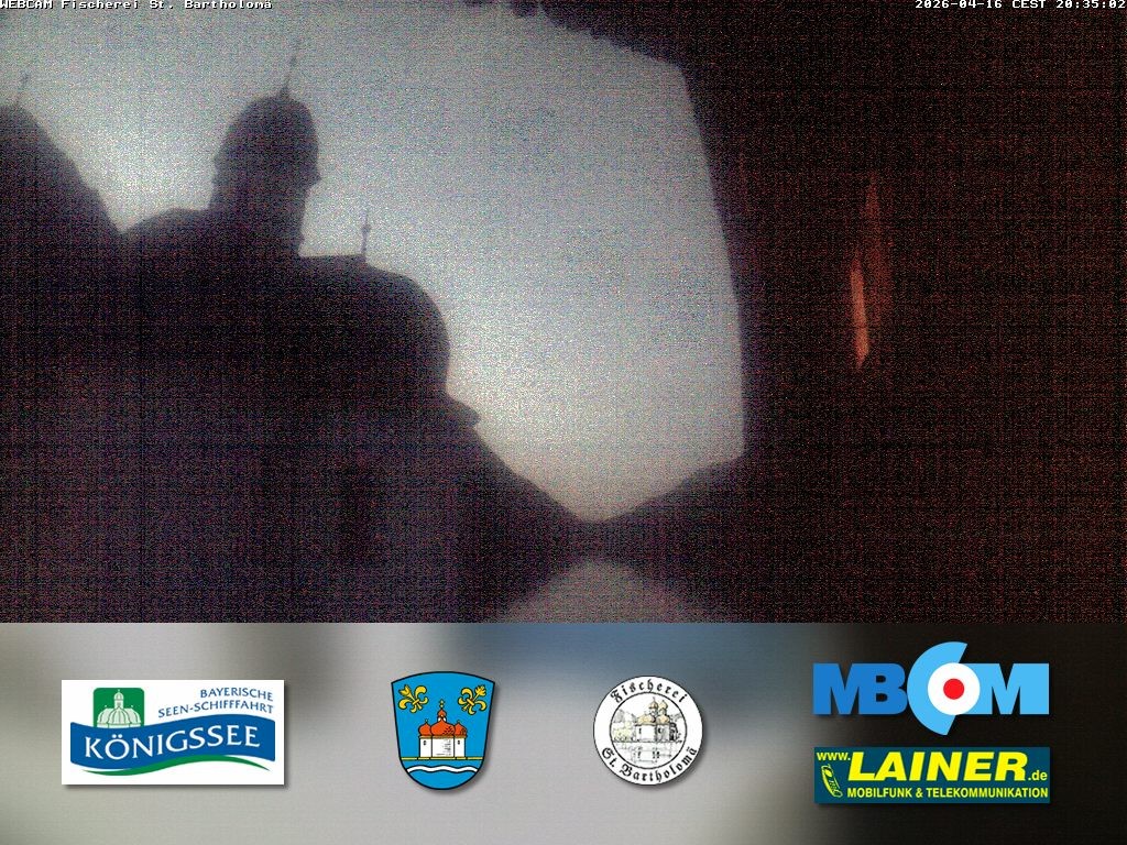 Archiv Foto Webcam St. Bartholomä, Königssee