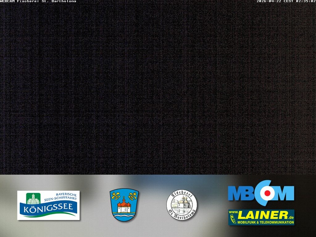 Archiv Foto Webcam St. Bartholomä, Königssee