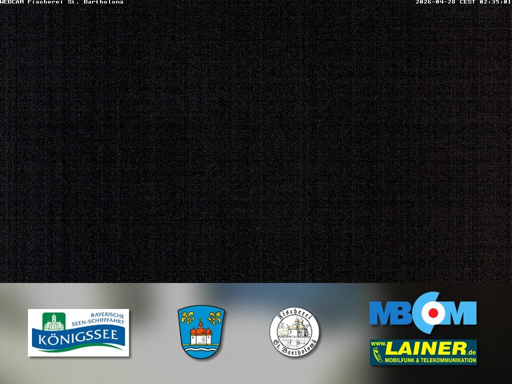 Archiv Foto Webcam St. Bartholomä, Königssee