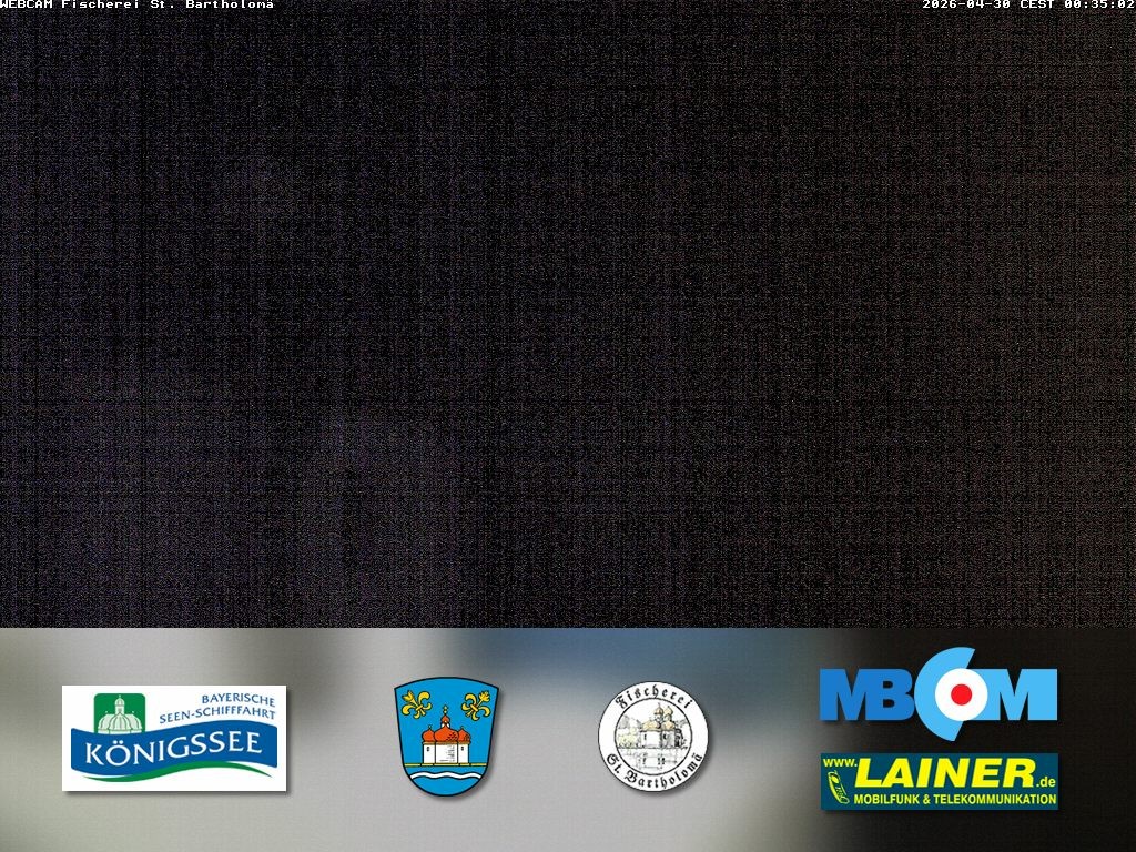 Archived image Webcam Koenigssee: St. Bartholomae